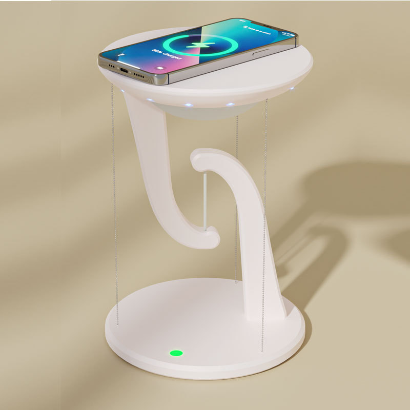 Levitating Wireless Charger Lamp